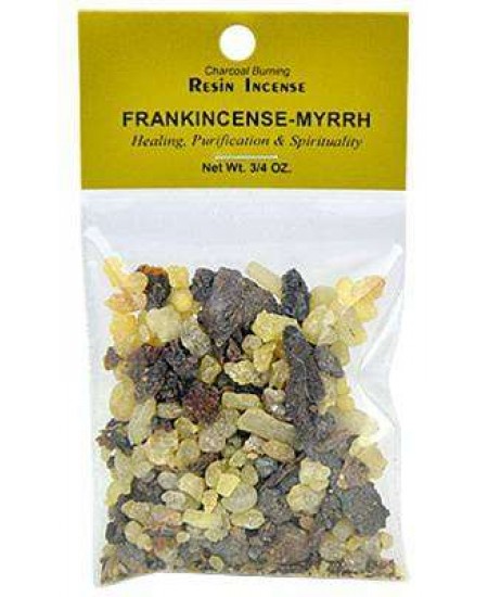 Frankincense and Myrrh Resin Incense Blend