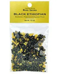 Ethiopian Black Resin Incense