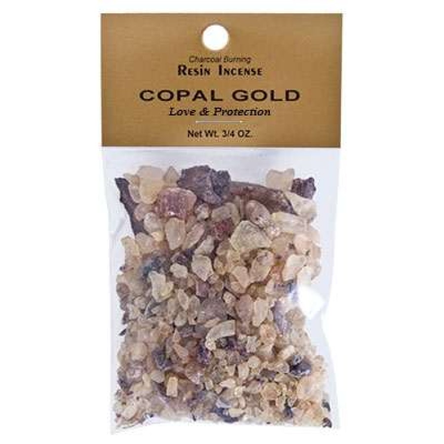 Gold Copal Resin Incense Incense For Charcoal Burning