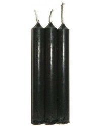 Black Mini Taper Spell Candles