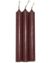 Brown Mini Taper Spell Candles