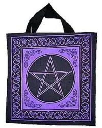 Pentagram Cotton Tote Bag