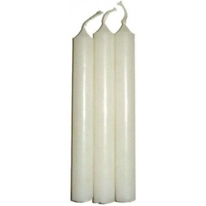 White Mini Taper Spell Candles