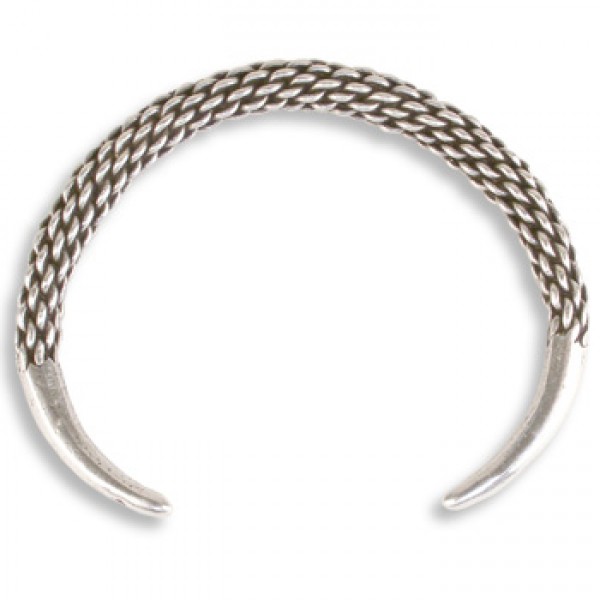 Viking Braided Cuff Bracelet