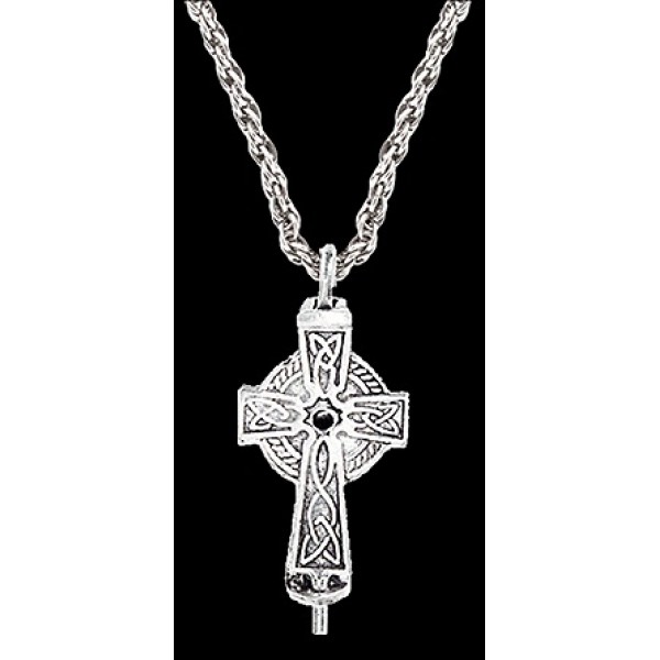 Celtic Cross Aromatherapy Diffuser Pendant