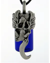 Dragon Essential Oil Bottle Vial Necklace