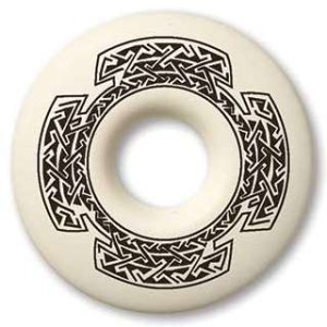 Celtic Cross Annulus Porcelain Necklace