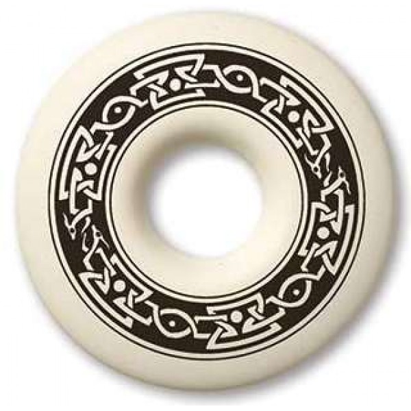 Celtic Serpent Annulus Porcelain Necklace