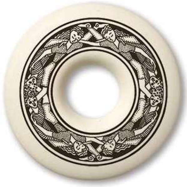 Divine Couple Annulus Porcelain Necklace