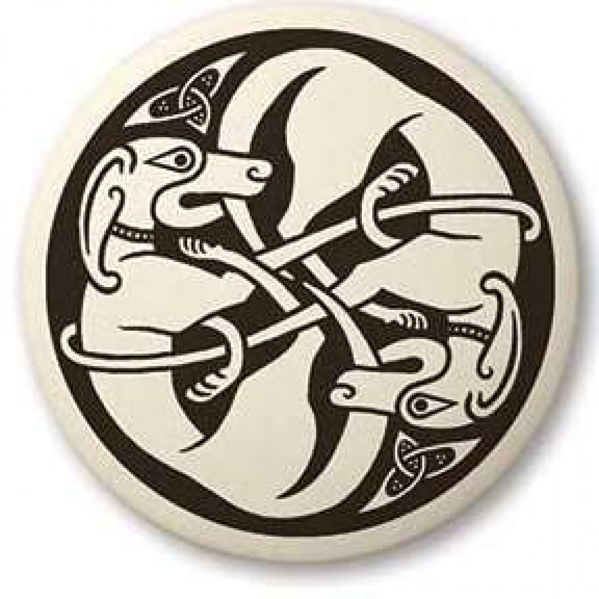 Tribal Dolphin Decal