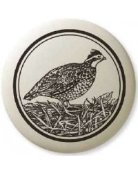 Bobwhite Pathfinder Animal Totem Porcelain Necklace