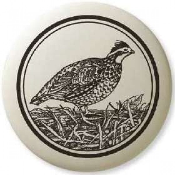 Bobwhite Pathfinder Animal Totem Porcelain Necklace