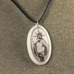 King Arthurian Legends Porcelain Necklace