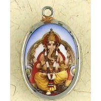 Ganesha Ceramic Necklace