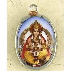 Ganesha Ceramic Necklace