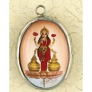 Lakshmi Vedic Ceramic Necklace