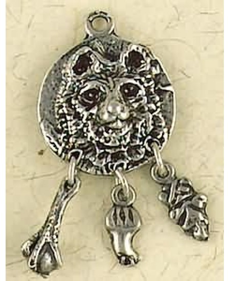 Bear Animal Spirit Pewter Necklace