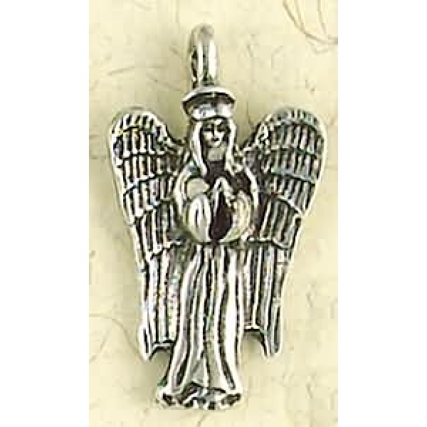Angel of Wisdom Pewter Necklace
