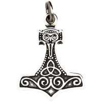 Thors Hammer Sterling Silver Pendant