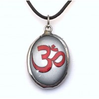 Om Symbol Ceramic Necklace
