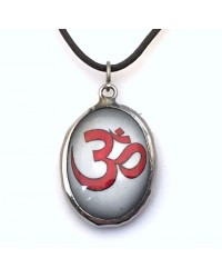 Om Symbol Ceramic Necklace