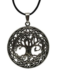 Celtic Tree of Life Pewter Necklace