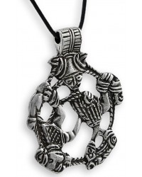 Loki Pewter Norse God Pendant