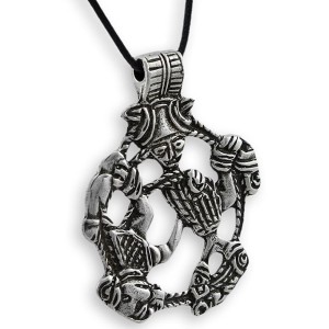 Loki Pewter Norse God Pendant