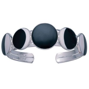 Magick Dark of the Moon Phases Cuff Bracelet