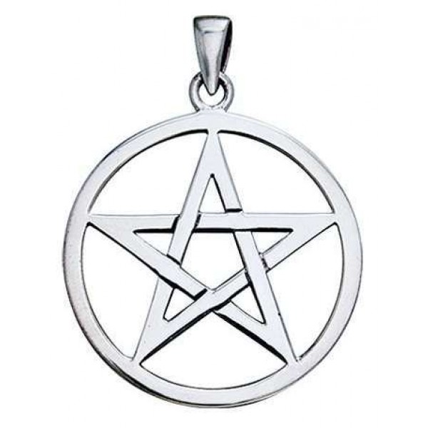 Pentagram Sterling Silver Pendant