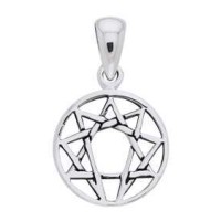 Enneagram Pendant in Sterling Silver