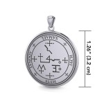 Archangel Samael Sigil Pendant
