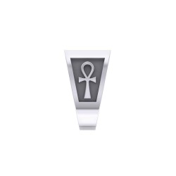 The Eye of Horus and Ankh Mens Signet Ring