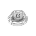 Angel Talisman Occult Small Mens Signet Ring