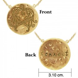 Gemini Astrology Vermeil Necklace