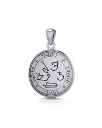 Archangel Cassiel Sigil Small Pendant