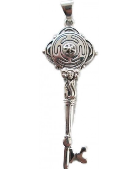 Hecate Key Sterling Silver Pendant