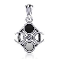 Magick Moon Silver Pendant
