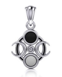 Magick Moon Silver Pendant