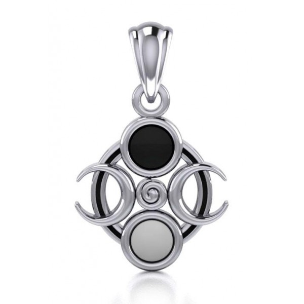 Magick Moon Silver Pendant