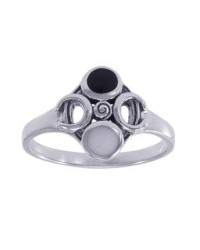 Moon Magick Sterling Silver Ring