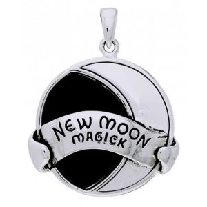 New Moon Magick Sterling Silver Pendant