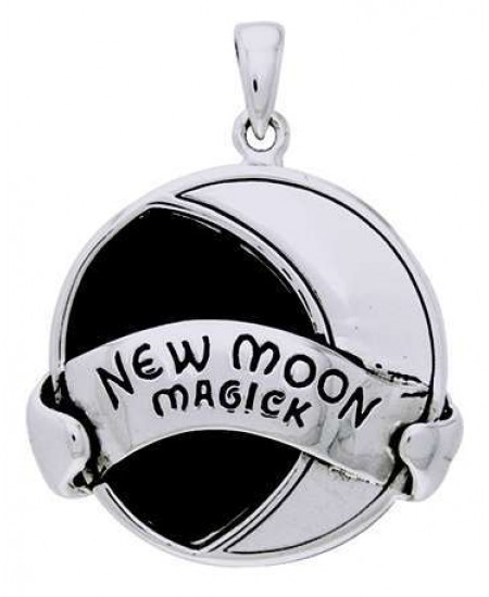 New Moon Magick Sterling Silver Pendant