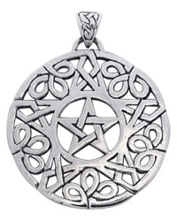 Knotwork Pentacle Pendant