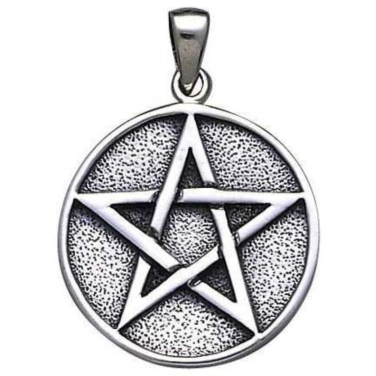 Solid Sterling Silver Large Wiccan Pentagram Pentacle Pendant,  not-applicable : Amazon.ca: Clothing, Shoes & Accessories