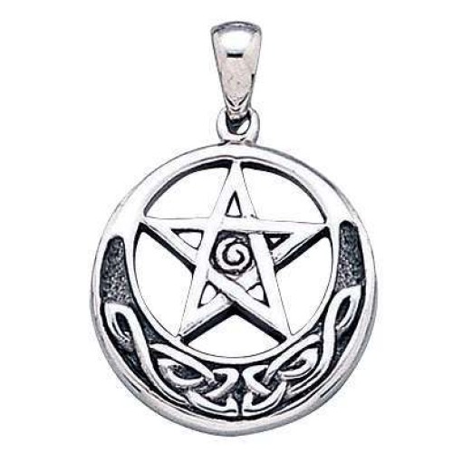 SPIRIT Handmade Sterling Silver Pentacle Necklace (Made to Order) –  RisingTides