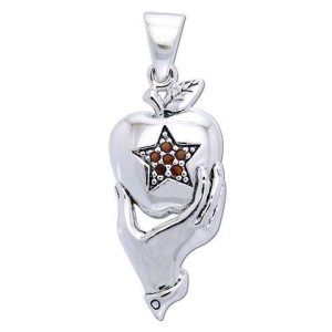 Pentagram Apple Witches Pendant