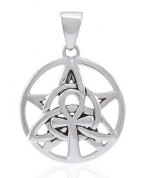 Sacred Symbol Sterling Silver Pendant