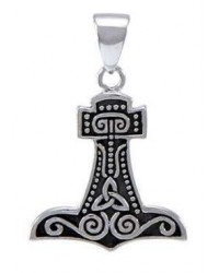 Petite Thors Hammer Mjolnir Pendant