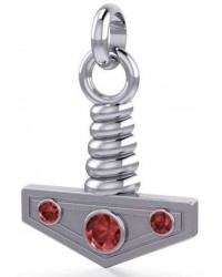 Thors Hammer with Gemstones